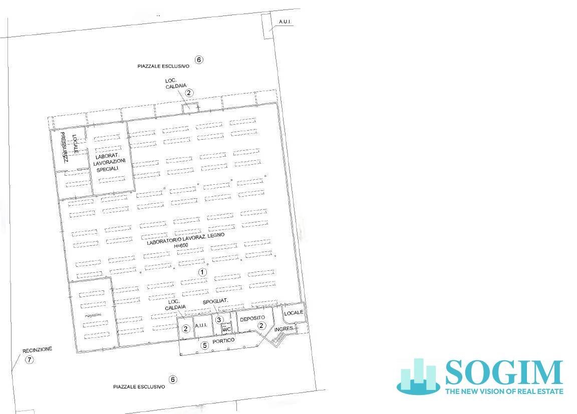 Foto 28 - Shed via dell'artigianato, Carugate - floor plans 1