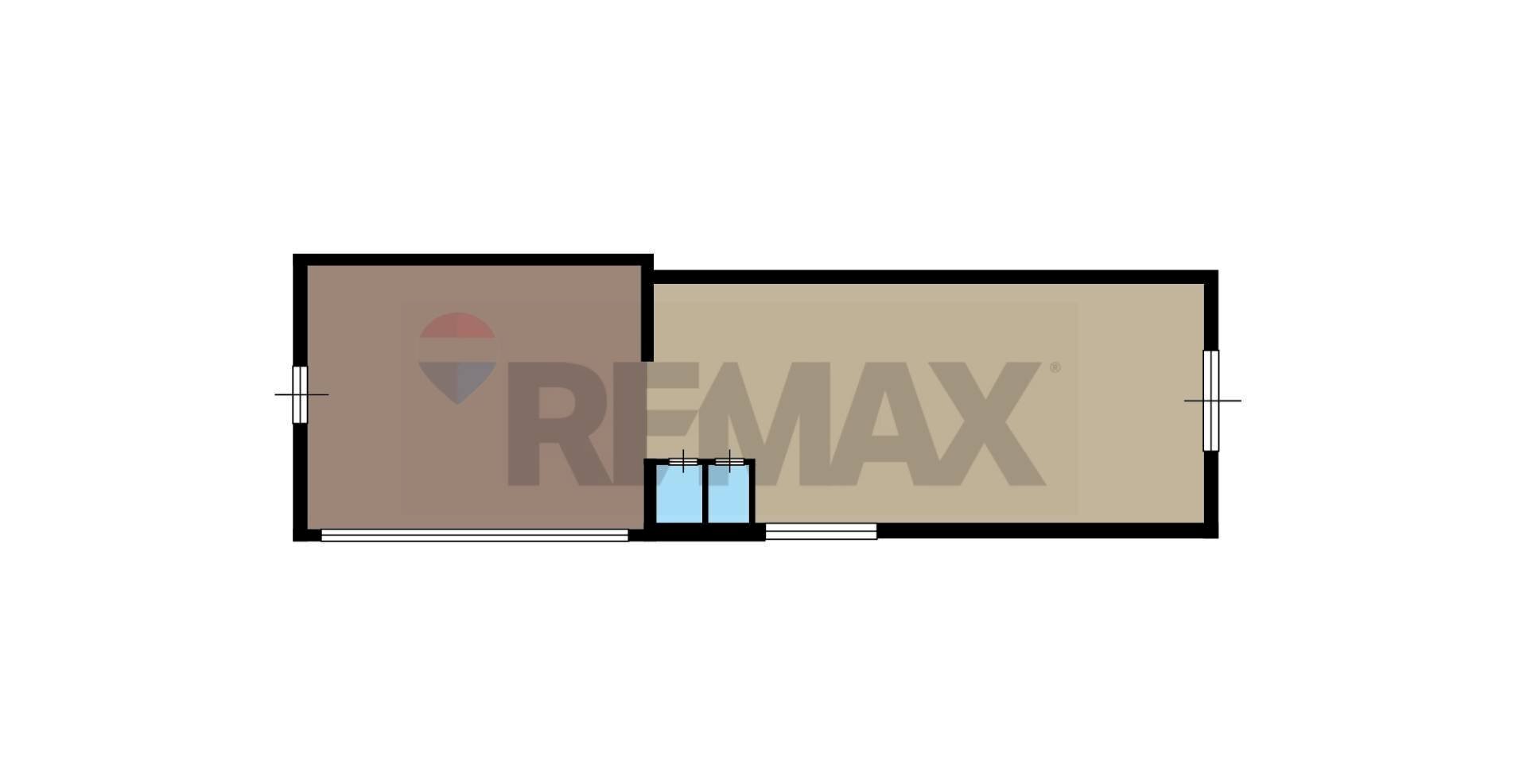 Pianta 2D - Locale Commerciale via Campanarello
 
24, Casavatore - planimetria 1