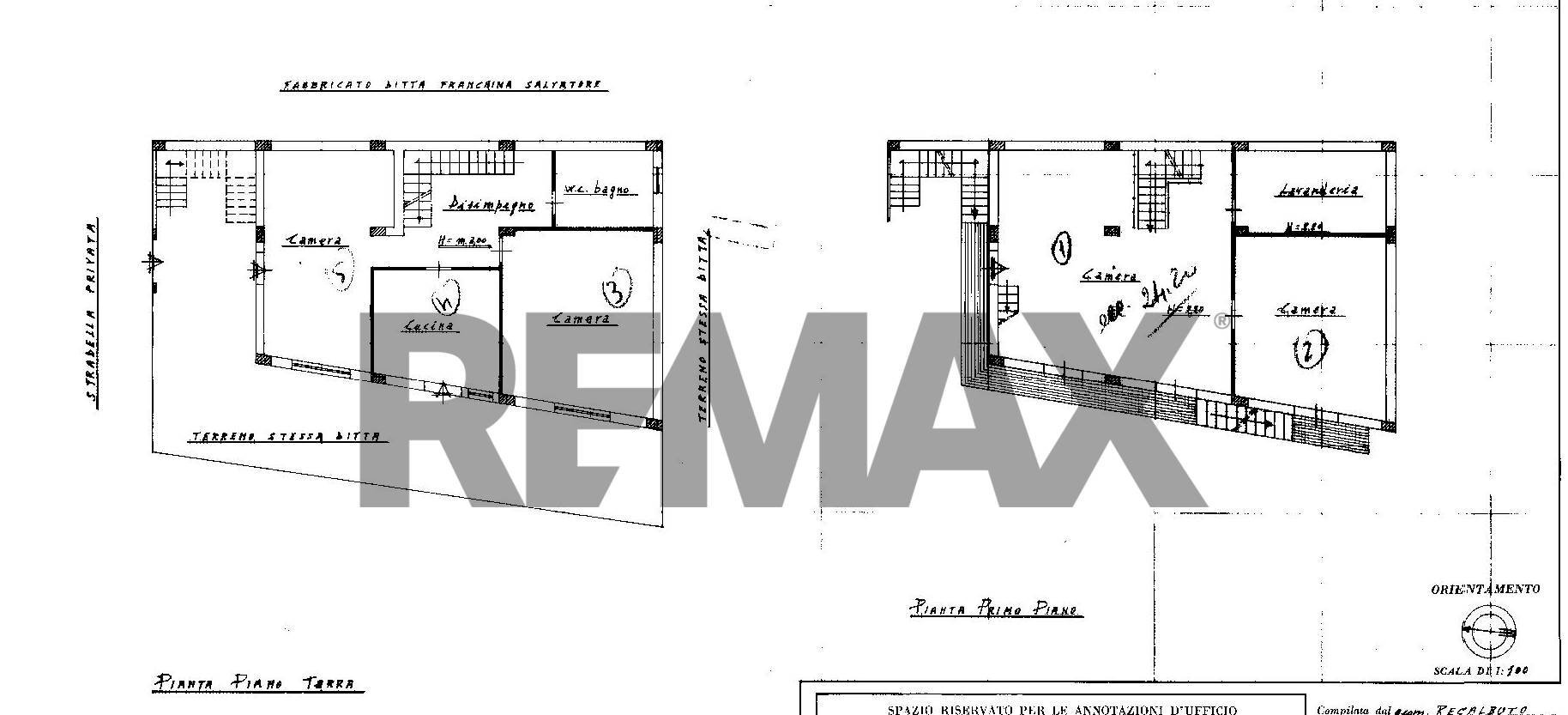Pianta 2D - Villa Via Villaggio Ises
 
61, San Fratello - planimetria 1