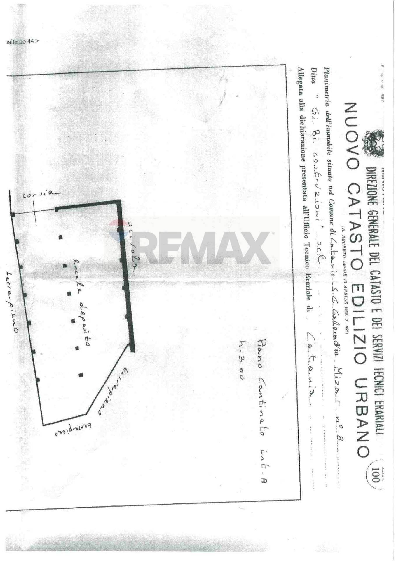 Pianta 2D - Laboratorio Via Mizar
 
8, Catania - planimetria 1
