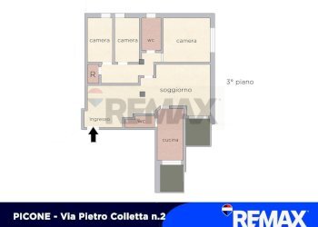 Pianta 2D - Quadrilocale Via Pietro Colletta
 
2, Bari - foto 7