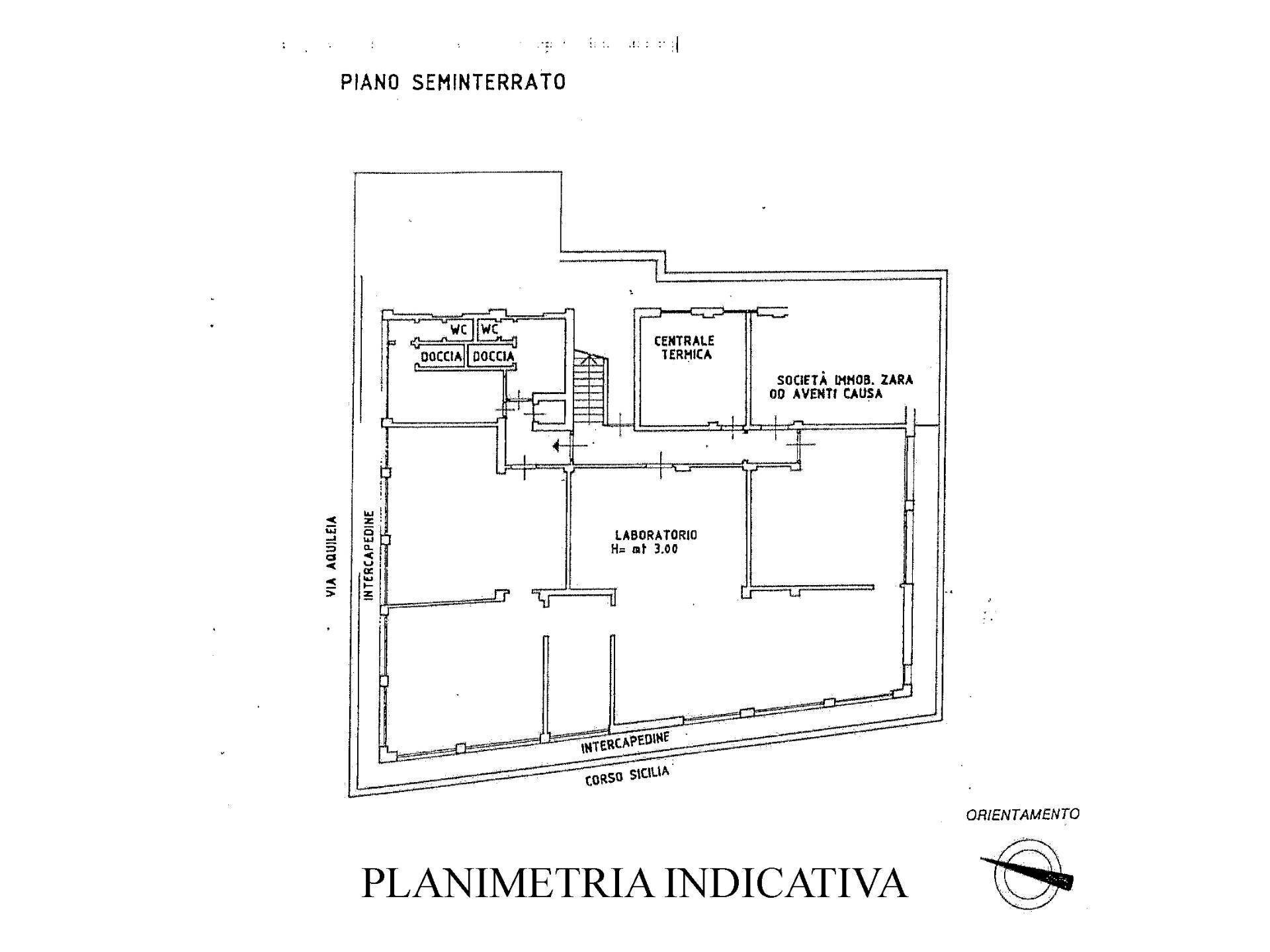 Foto 14 - Warehouse Via Aquileia, Torino - floor plans 1