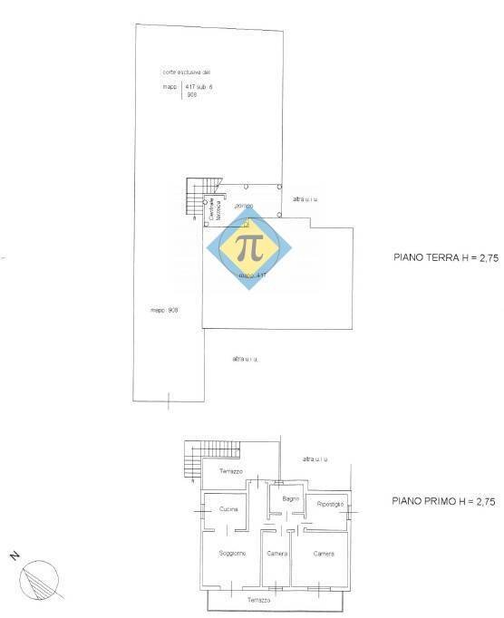 Foto 64 - Appartamento via Giuseppe Spelladi
 
9, Pordenone - planimetria 1