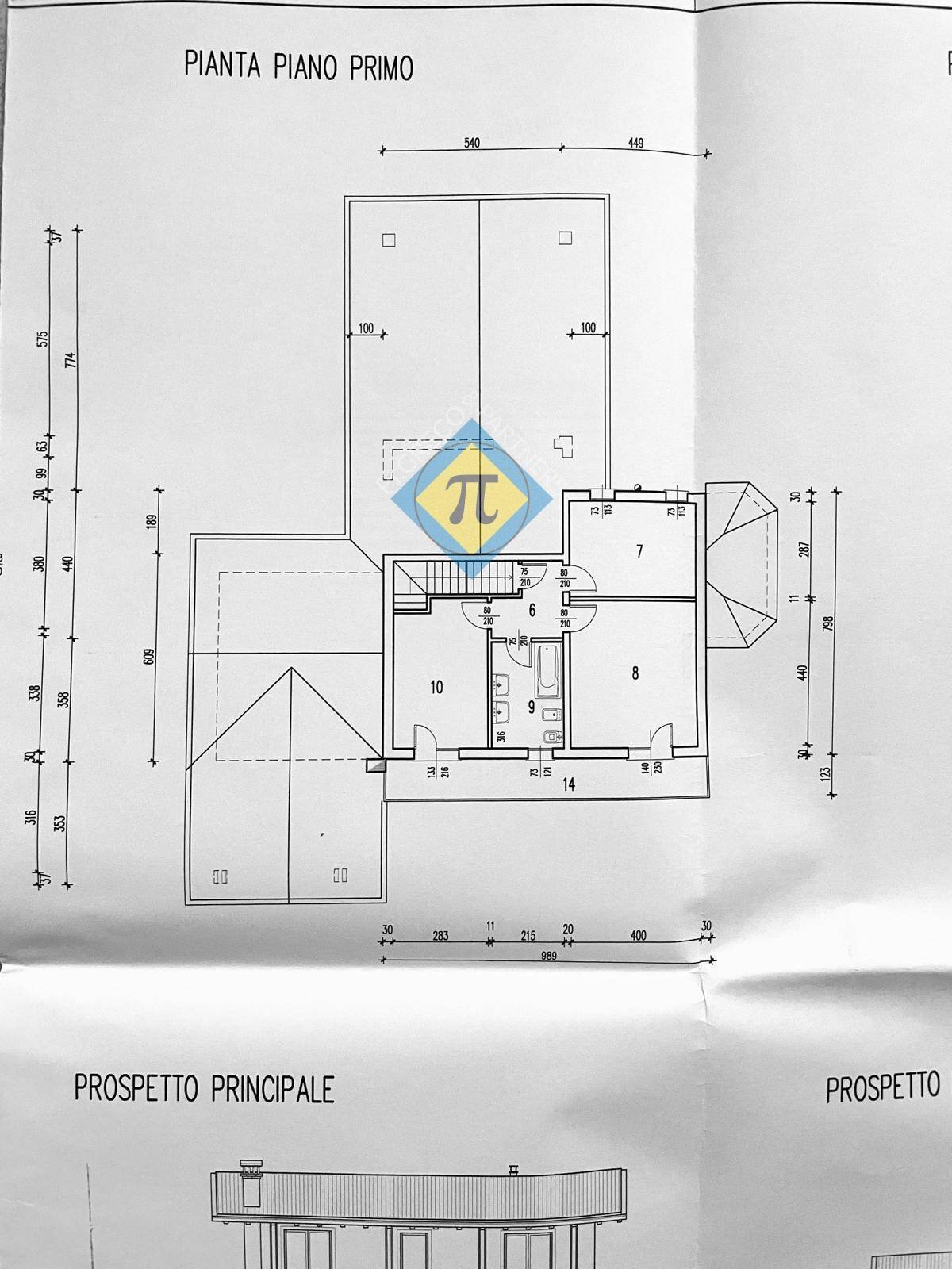 Foto 42 - Villa via Leopardi
 
29, Fontanafredda - planimetria 1