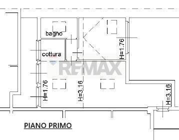 Pianta 2D - Bilocale VIA CAVOUR
 
19, Castronno - planimetria 1