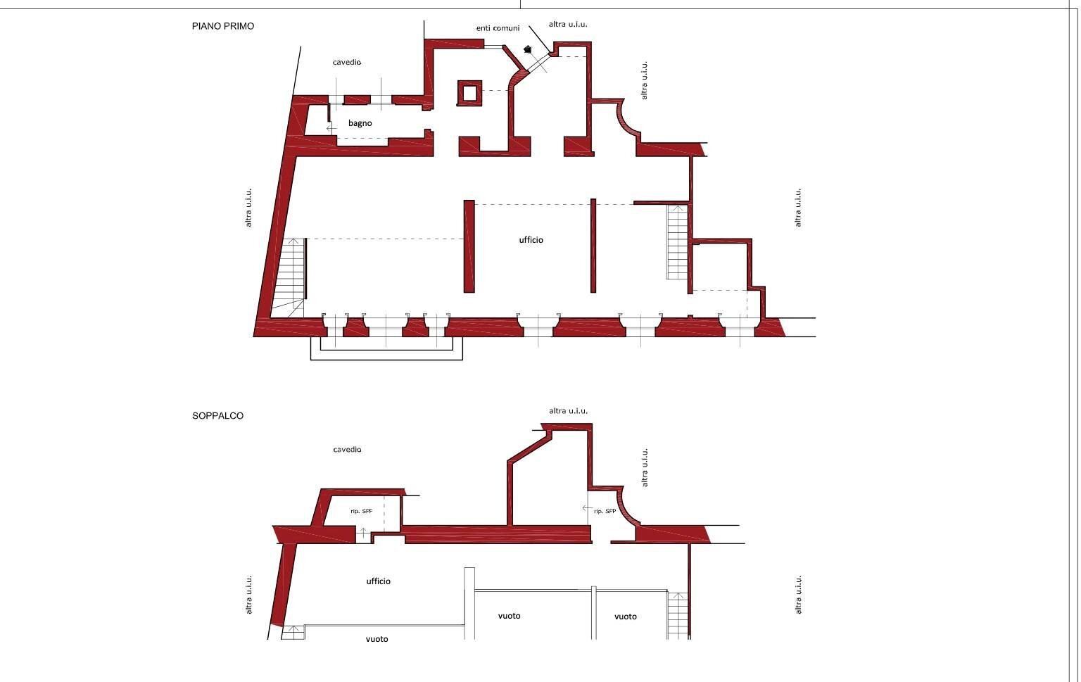 Foto 7 - Ufficio Piazza San Babila, Milano - planimetria 1