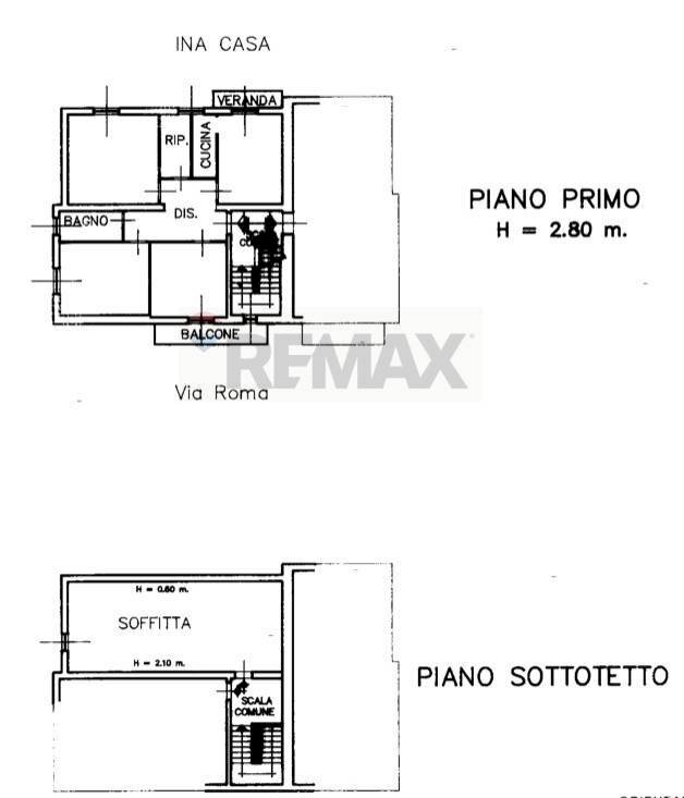Pianta 2D - Apartment Loreto Aprutino - floor plans 1