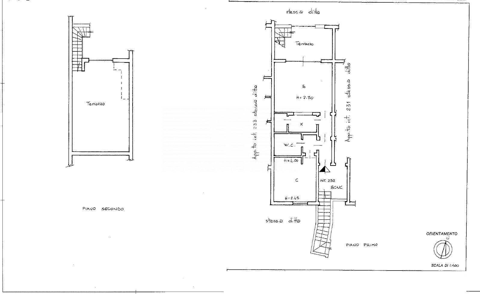 Foto 27 - Bilocale Località Cala del Faro, Arzachena - planimetria 1
