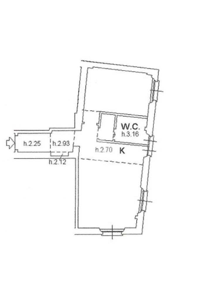 Bilocale Via Don Bosco, Milano - planimetria 1
