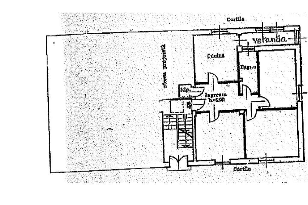 Four-room apartment Strada Bottera, Solero - floor plans 1