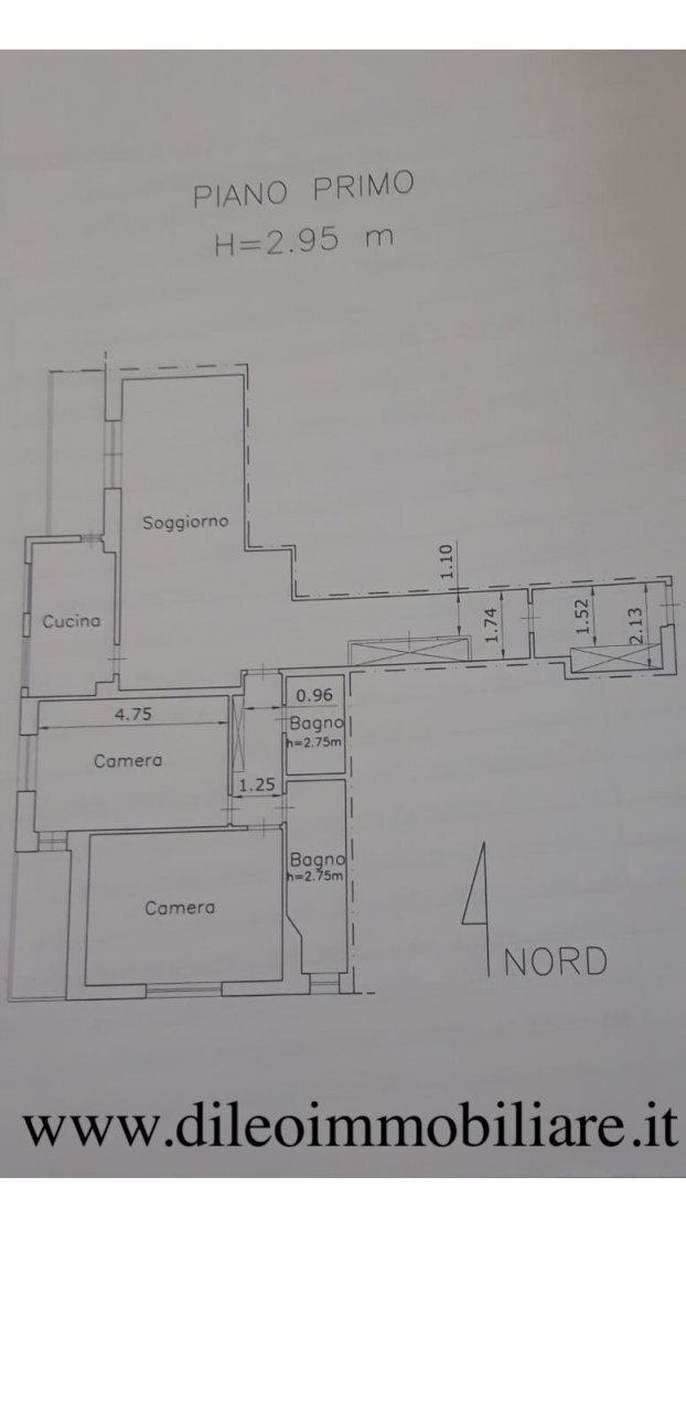 18 GROTTAMMAREDILEOVENDELUMINOSOEAMPIOAPPARTAMENTO - Apartment Grottammare - floor plans 1
