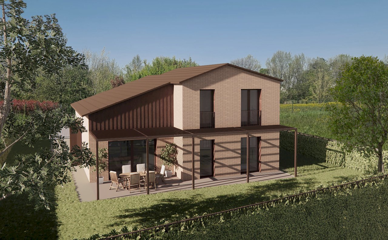 RENDER VILLA CANALI_faccia vista.jpg - Villa Reggio nell'Emilia - foto 2