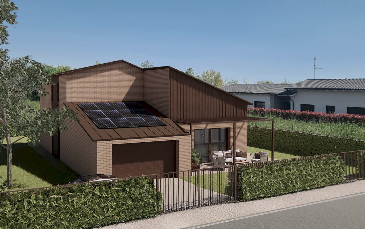 RENDER VILLA CANALI_faccia vista 2.jpg - Villa Reggio nell'Emilia - foto 3