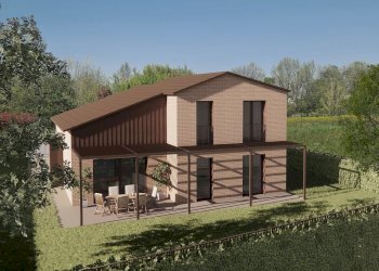 RENDER VILLA CANALI_faccia vista.jpg - Villa Reggio nell'Emilia - foto 2