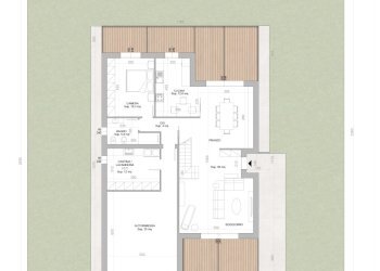 PIANTA VILLA CANALI PT.jpg - Villa Reggio nell'Emilia - foto 11