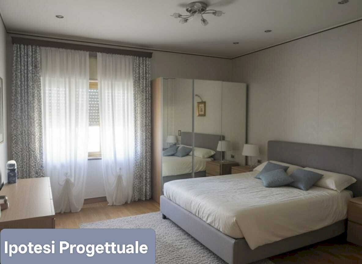 Ipotesi camera da letto.jpeg - Quadrilocale Viale Mario Rapisardi 188, Catania - foto 3