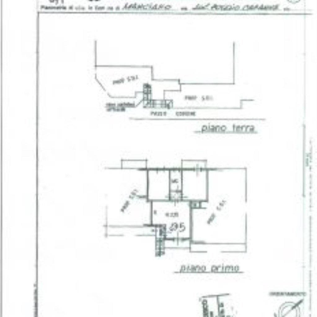 Trilocale Via Provinciale, Manciano - planimetria 1