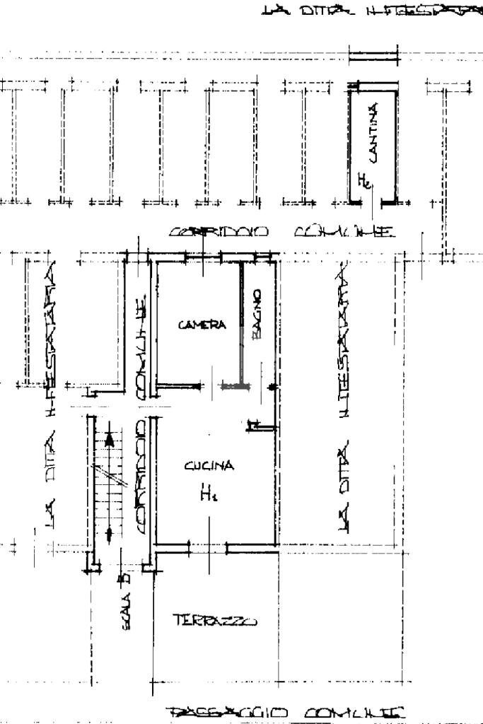 Bilocale Borgata Bussone, Valgioie - planimetria 1