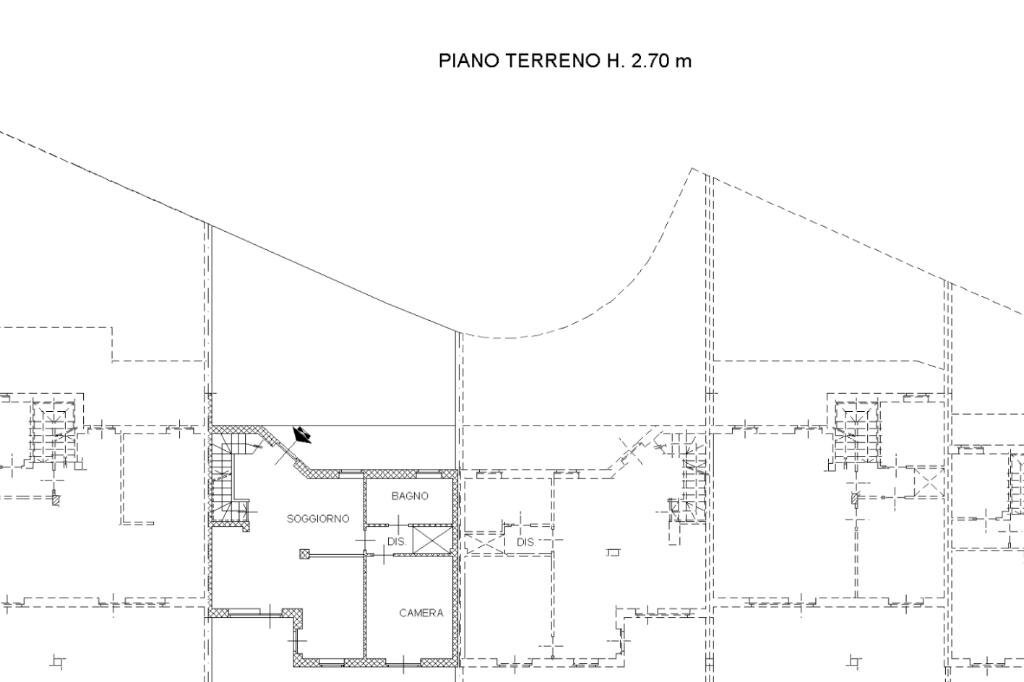 Villa a Schiera Strada della chioma, Giaveno - planimetria 1