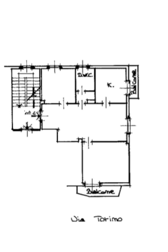 Quadrilocale Via Torino, Laigueglia - planimetria 1