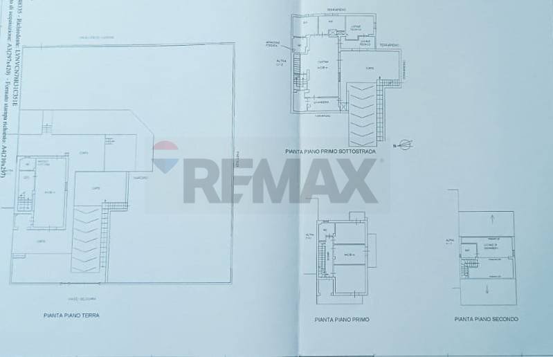 Pianta 2D - Semi-detached house Via Alcide De Gasperi
 
26, Pedara - floor plans 1
