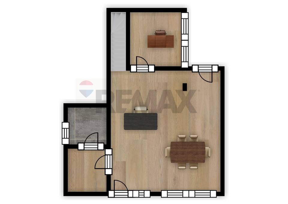 Pianta 2D - Ufficio Via Tommaso Edison
 
49, Novate Milanese - planimetria 1