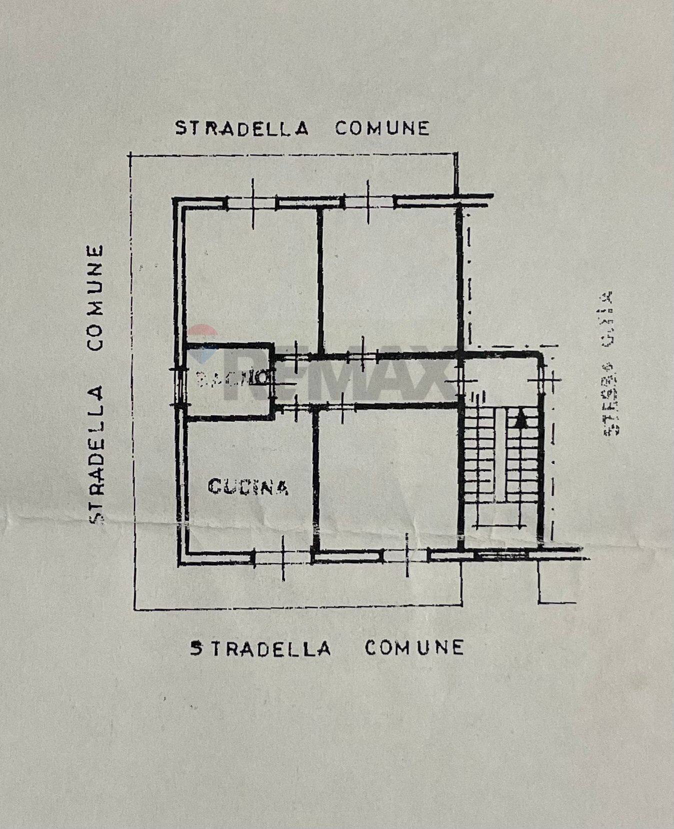 Pianta 2D - Trilocale via vittorio emanuele
 
330, Aci Catena - planimetria 1