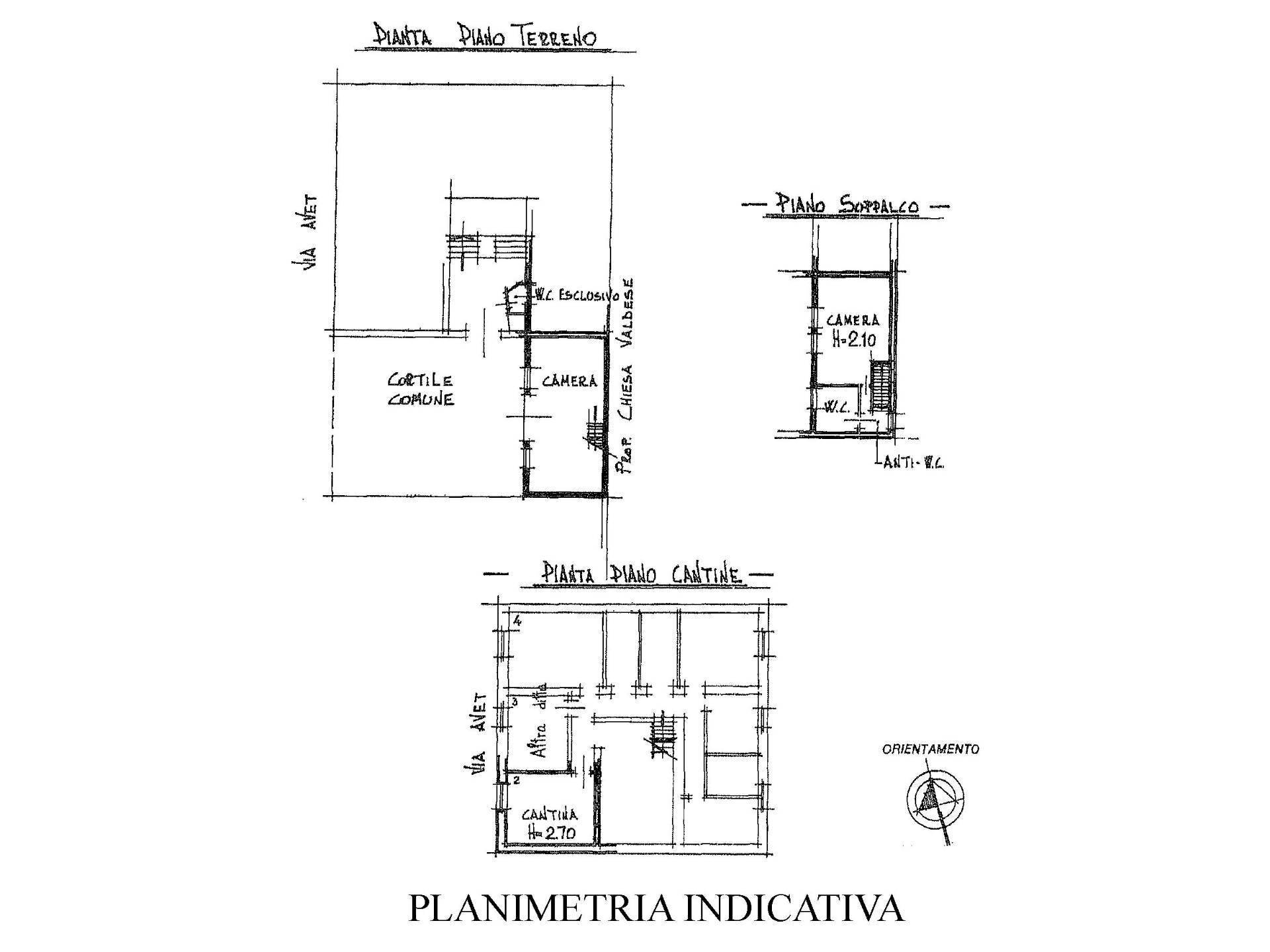 Foto 21 - Two-room apartment Via Giacinto Avet, Torino - floor plans 1