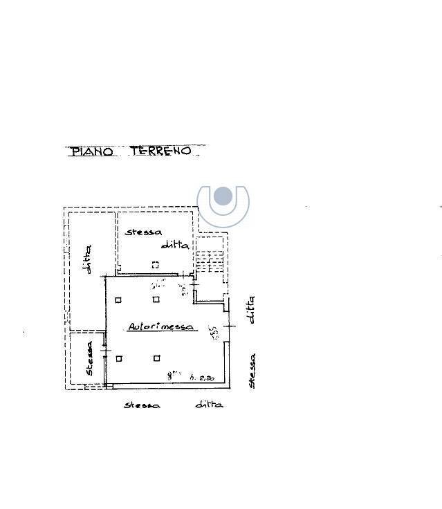 Foto 43 - Semi-detached house via circonvallazione
 
1, Feletto - floor plans 1