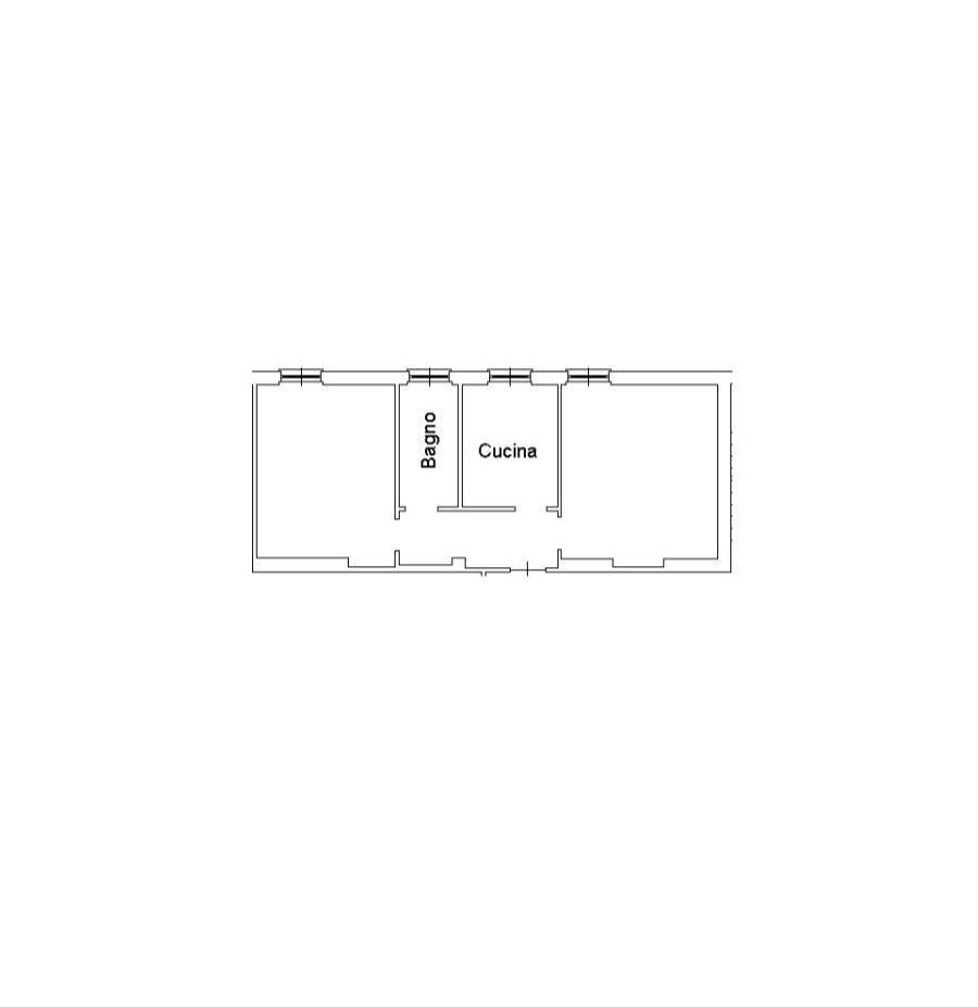 Foto 14 - Two-room apartment Via Crivelli
 
25, Varedo - floor plans 1