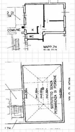 Foto 9 - Appartamento Via VITTORIO EMANUELE, Cassano d'Adda - planimetria 1