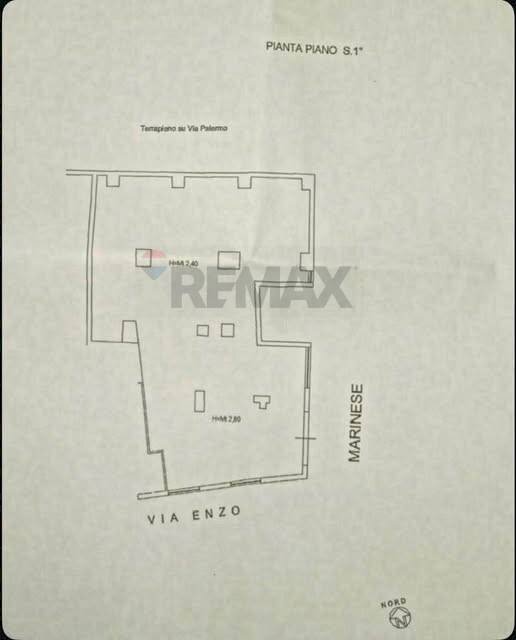 Pianta 2D - Magazzino via Enzo Marinese
 
2, Termini Imerese - planimetria 1