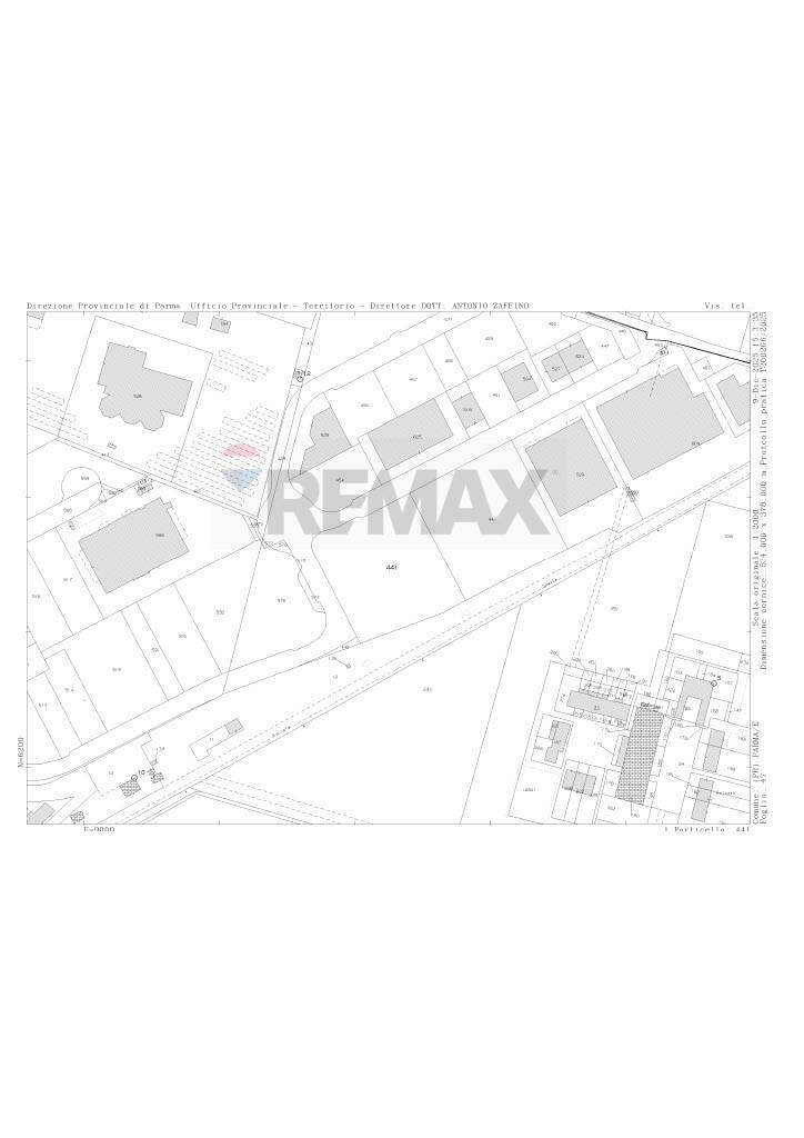 Pianta 2D - Terreno edificabile via ugo ferrandi, Parma - foto 1