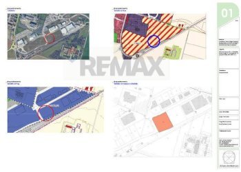 Pianta 2D - Building land via ugo ferrandi, Parma - photo 2