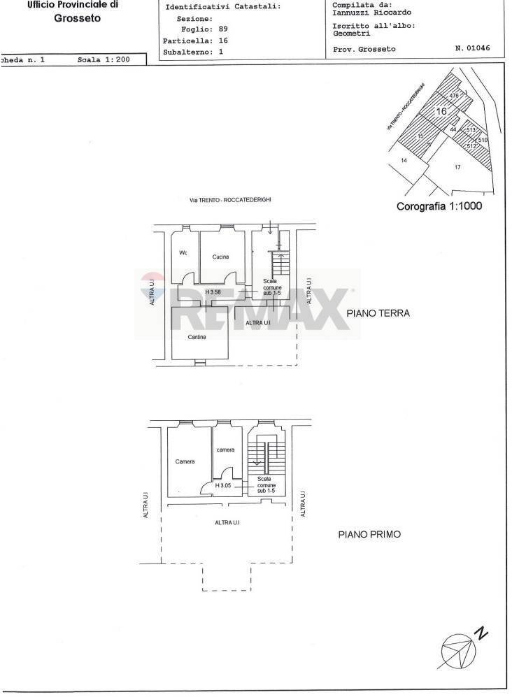 Pianta 2D - Apartment VIA TRENTO
 
46, Roccastrada - floor plans 1