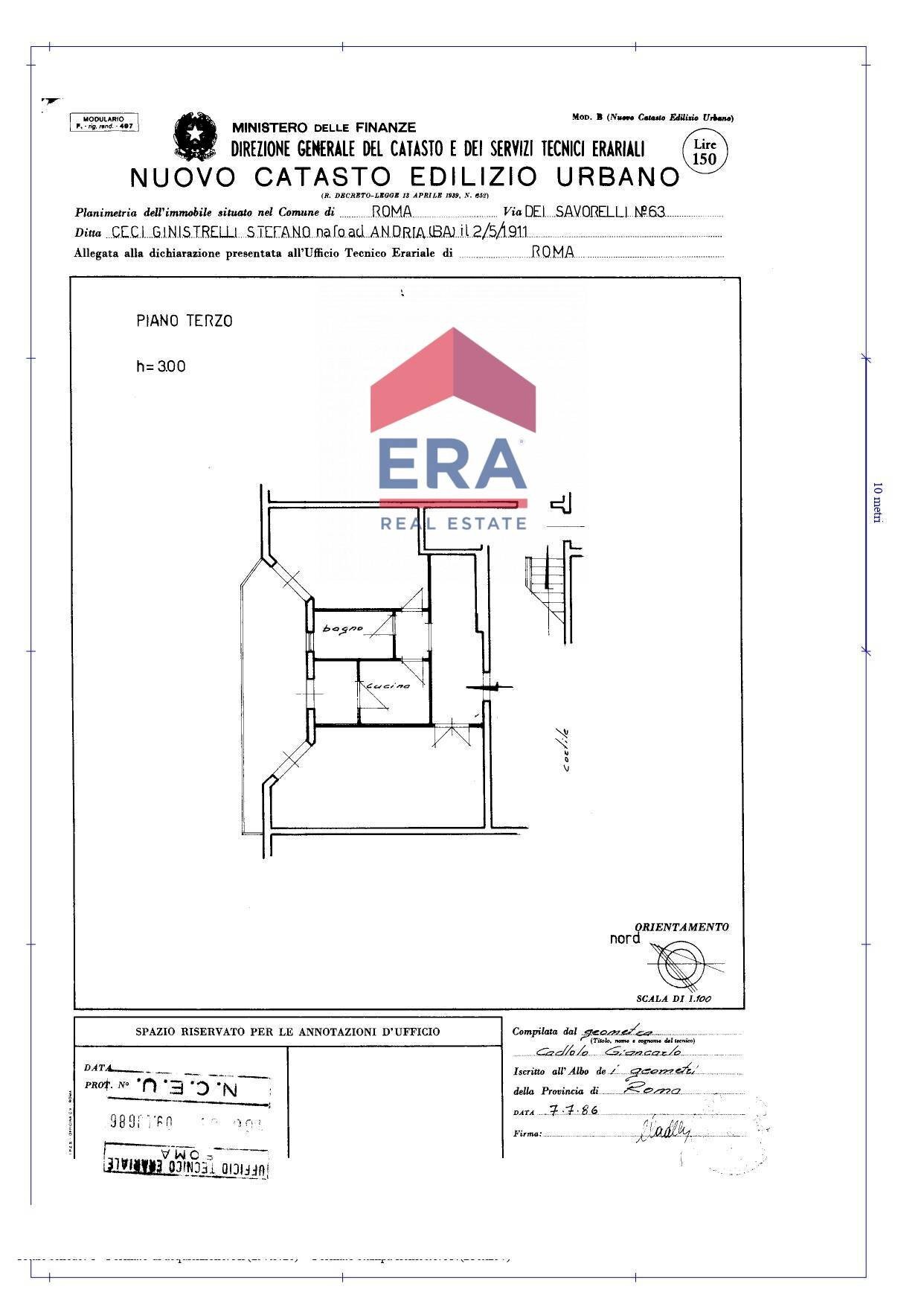 Foto 27 - Two-room apartment Via Dei Savorelli
 
63, Roma - floor plans 1