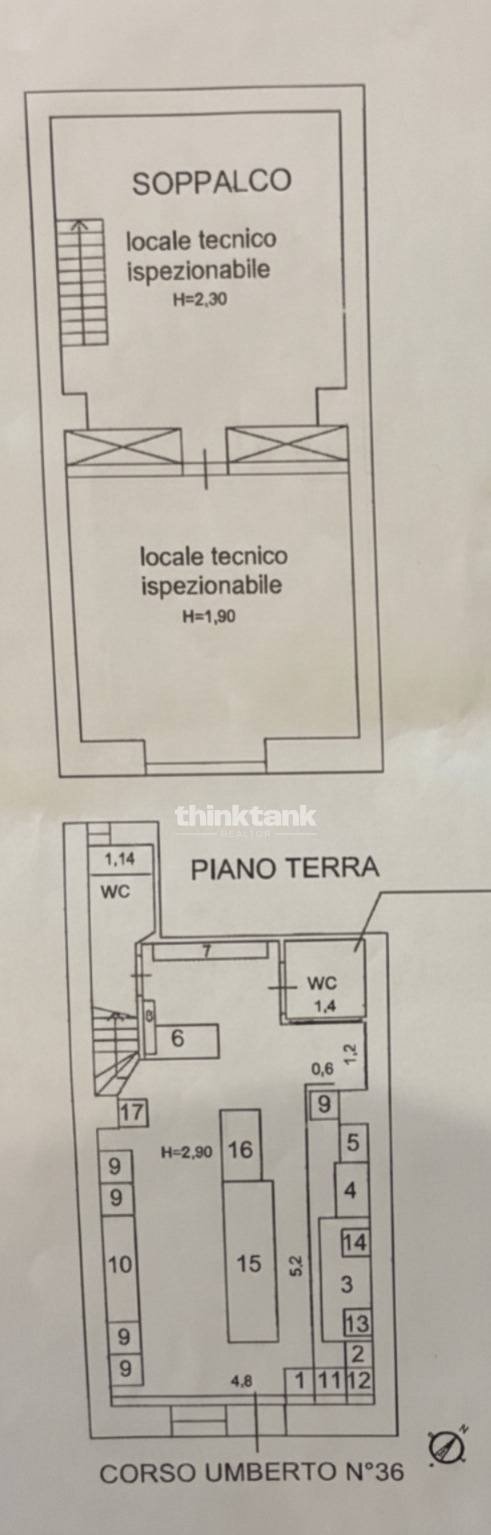 Foto 32 - Commercial Premises corso umberto 1, Siracusa - floor plans 1