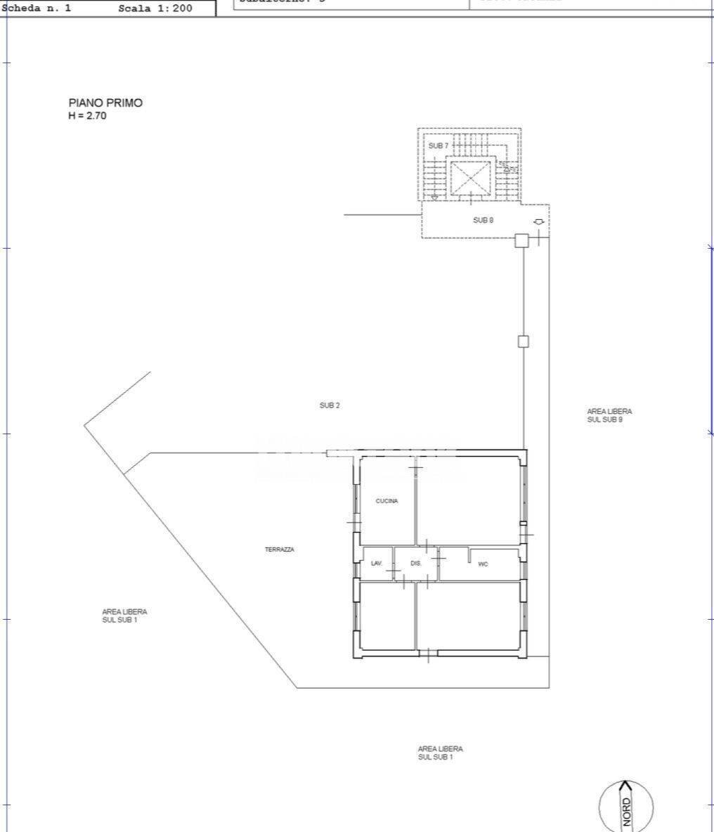 Foto 31 - Stabile - Palazzo via Ulisse, Catania - planimetria 1