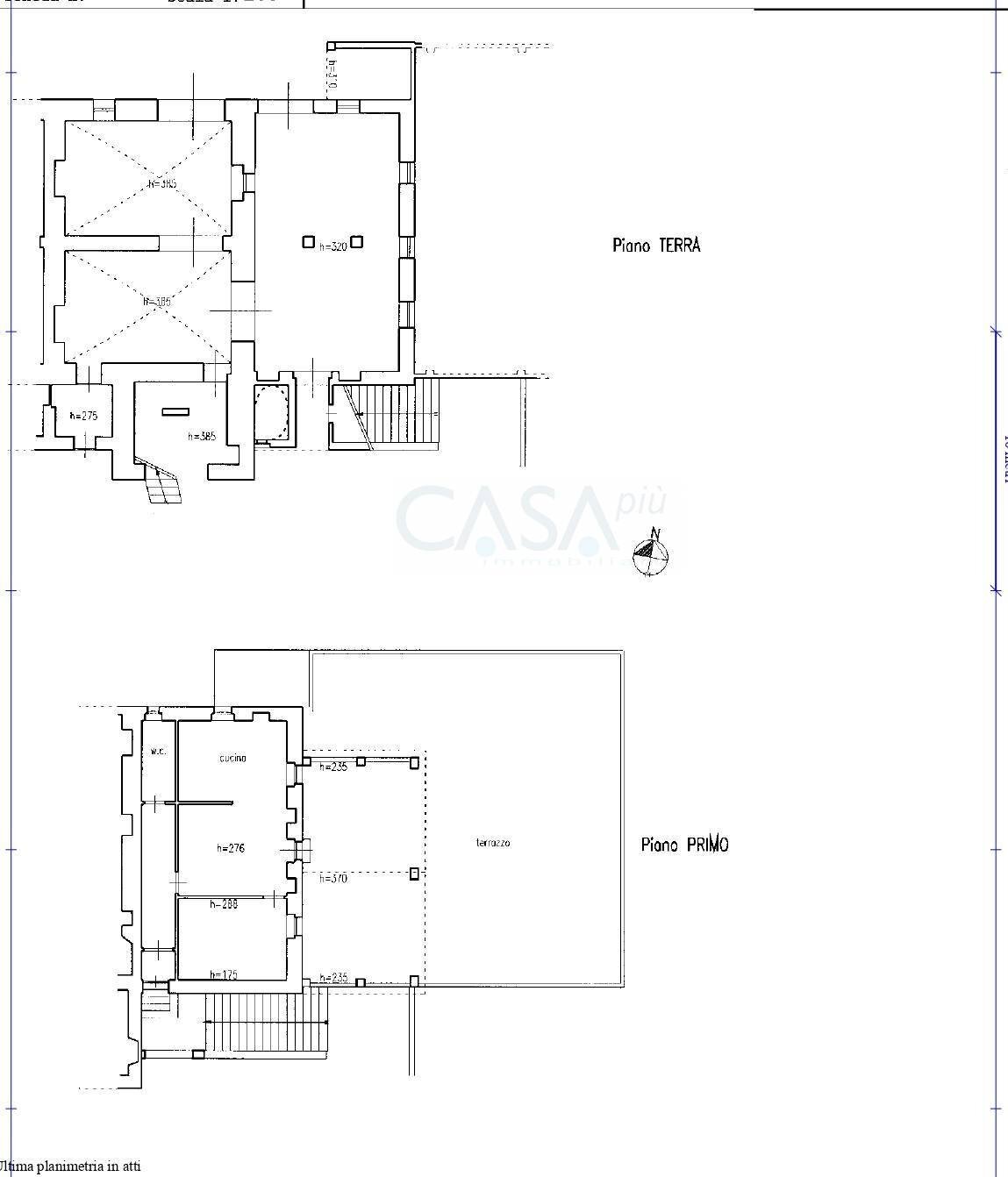 Foto 22 - Rustico Contrada madonna delle piane, Acquaviva Picena - planimetria 1