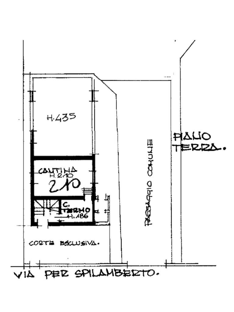 Independent house Via per Spilamberto, Vignola - floor plans 1