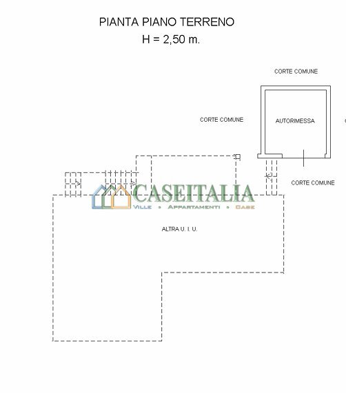 planimetria - Three-room apartment Via Barrera 8, Rosta - floor plans 1