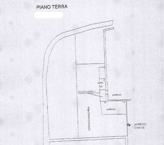 1.jpg - Parking space at auction Via Nicola Fabrizi 88, Genova (neighborhood Quarto) - floor plans 1