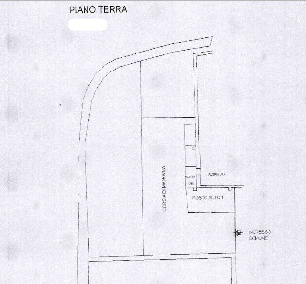 1.jpg - Parking space at auction Via Nicola Fabrizi 88, Genova (neighborhood Quarto) - floor plans 1