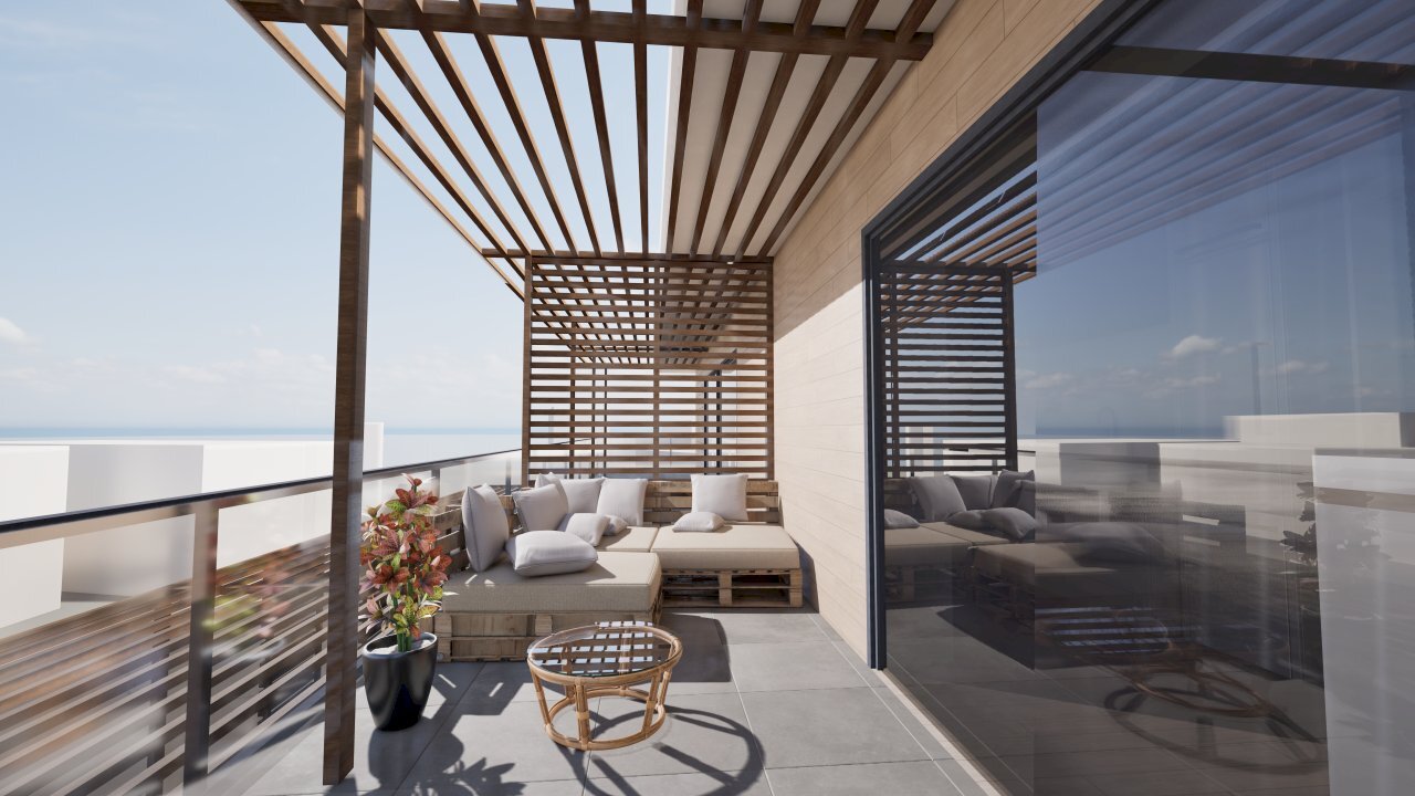 render terrazzo - Appartamento Via Claudio Baglietto 19, Varazze - foto 2