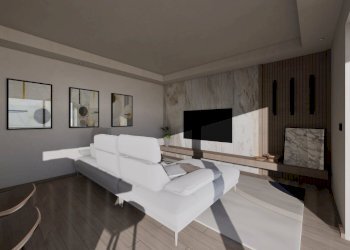 render sala - Appartamento Via Claudio Baglietto 19, Varazze - foto 3