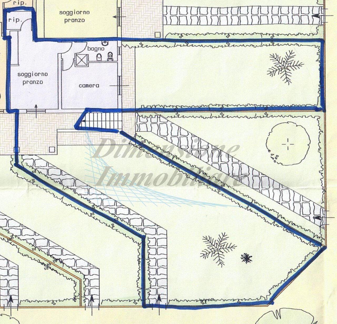 planimetria Pomaia.jpg - Appartamento Via del Commercio Sud, Santa Luce - planimetria 1