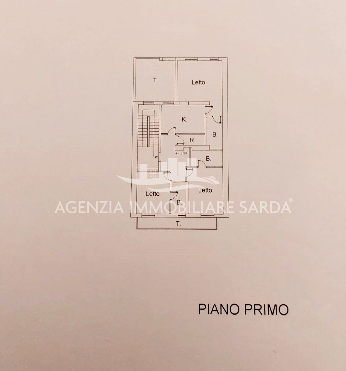 plan piano primo.jpeg - Appartamento Alghero - planimetria 1