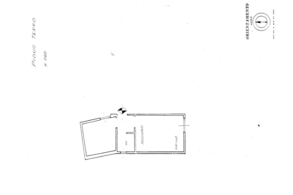 Casa indipendente Regione Tuvi, Taggia - planimetria 1