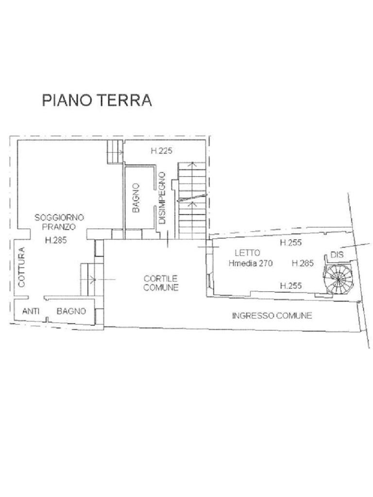 Trilocale Via via dell'abbate, Reggio nell'Emilia - planimetria 1
