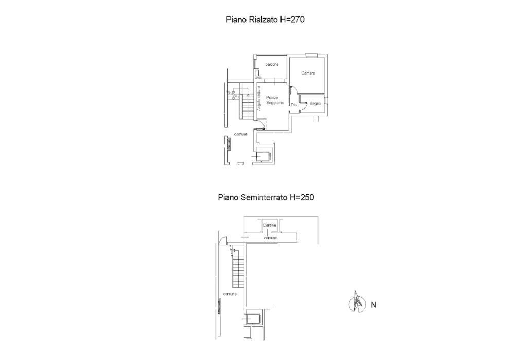 Bilocale Via Giuseppe Mori, Parma (zona San Pancrazio) - planimetria 1
